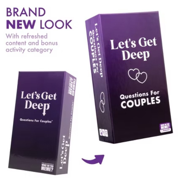 NWT ‼️ GIFT IDEA 🎁 Let's Get Deep Adult Party Game by What Do You Meme? - Picture 3 of 11